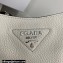 Prada Leather mini shoulder Bag 1BH191 White 2022