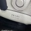 Prada Leather mini shoulder Bag 1BH191 White 2022