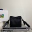 Prada Leather mini shoulder Bag 1BH191 Black 2022