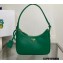 Prada Saffiano leather Mini Hobo Bag 1BC204 Green 2022