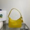 Prada Saffiano leather Mini Hobo Bag 1BC204 Yellow 2022