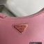 Prada Saffiano leather Mini Hobo Bag 1BC204 Pink 2022