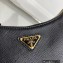 Prada Saffiano leather Mini Hobo Bag 1BC204 Black 2022
