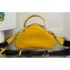 Prada Triangle leather Bag 1BB082 Yellow 2022