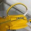Prada Triangle leather Bag 1BB082 Yellow 2022