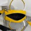 Prada Triangle leather Bag 1BB082 Yellow 2022