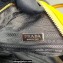 Prada Triangle leather Bag 1BB082 Yellow 2022