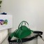 Prada Triangle leather Bag 1BB082 Green 2022