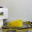 Prada Triangle Saffiano leather Bag 2VH155 Yellow 2022