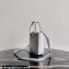 Prada Small brushed leather tote Bag 1BA331 Light Gray 2022