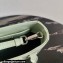 Prada Small brushed leather tote Bag 1BA331 Light Green 2022