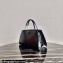 Prada brushed leather handbag 1BA327 Black 2022