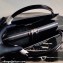 Prada brushed leather handbag 1BA327 Black 2022