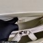 Prada brushed leather handbag 1BA327 White 2022