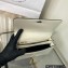 Prada Emblème brushed leather shoulder Bag 1BD321 White 2022