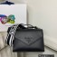 Prada Monochrome Saffiano leather shoulder Bag 1BD317 Black 2022