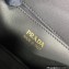 Prada Monochrome Saffiano leather shoulder Bag 1BD317 Black 2022