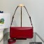 Prada Femme brushed leather shoulder Bag 1BD323 Red 2022