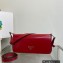 Prada Femme brushed leather shoulder Bag 1BD323 Red 2022