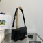 Prada Femme brushed leather shoulder Bag 1BD323 Black 2022
