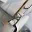 Prada Femme brushed leather shoulder Bag 1BD323 White 2022
