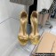 Gianvito Rossi Heel 10.5cm Eiko Stiletto Leather Sandals Metallic Gold 2022