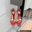 Gianvito Rossi Heel 10.5cm Eiko Stiletto Leather Sandals Red 2022