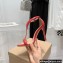Gianvito Rossi Heel 10.5cm Eiko Stiletto Leather Sandals Red 2022