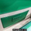 Jacquemus Leather Le Bambino Long Envelope Shoulder Bag Green