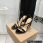 Gianvito Rossi Heel 10.5cm Manhattan Patent Leather Sandals Black 2022