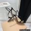 Gianvito Rossi Heel 10.5cm Manhattan Patent Leather Sandals Black 2022
