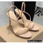 Gianvito Rossi Heel 10.5cm Manhattan Patent Leather Sandals Nude 2022