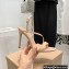 Gianvito Rossi Heel 10.5cm Manhattan Patent Leather Sandals Nude 2022