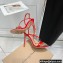 Gianvito Rossi Heel 10.5cm Manhattan Patent Leather Sandals Red 2022