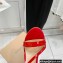 Gianvito Rossi Heel 10.5cm Manhattan Patent Leather Sandals Red 2022