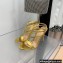 Gianvito Rossi Heel 10.5cm T-strap Sandals Metallic Gold 2022