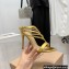 Gianvito Rossi Heel 10.5cm T-strap Sandals Metallic Gold 2022