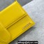 Jacquemus Leather Le Bambino Long Envelope Shoulder Bag Yellow