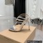 Gianvito Rossi Heel 10.5cm T-strap Sandals Metallic Silver 2022