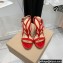 Gianvito Rossi Heel 10.5cm T-strap Sandals Patent Red 2022