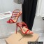 Gianvito Rossi Heel 10.5cm T-strap Sandals Patent Red 2022