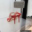 Gianvito Rossi Heel 10.5cm T-strap Sandals Patent Red 2022