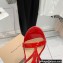 Gianvito Rossi Heel 10.5cm T-strap Sandals Patent Red 2022