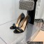 Gianvito Rossi Heel 10.5cm Baiser Leather Sandals Black 2022