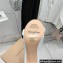 Gianvito Rossi Heel 10.5cm Baiser Leather Sandals White 2022