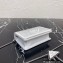 Prada Cardholder with shoulder strap and crystals Bag 1MR024 White 2022