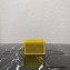 Prada Cardholder with shoulder strap and crystals Bag 1MR024 Yellow 2022