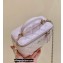 Chanel Vanity Case Bag with Chain Top Handle AP2199 in Original Quality Lambskin Cherry Pink 2022
