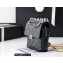 Chanel Backpack Bag with Chain AS3108 in Original Quality Grained Calfskin Black 2022