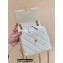 Chanel Backpack Bag with Chain AS3108 in Original Quality Grained Calfskin White 2022